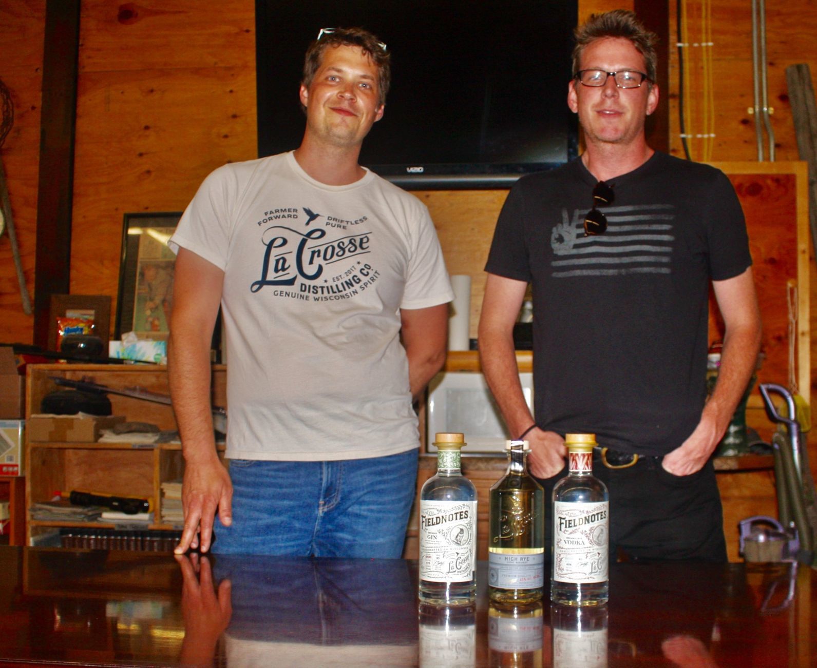 Mitchell Parr, left, and Nick Weber